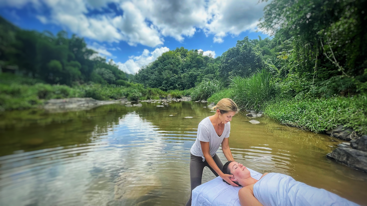 Casa Grande Mountain Retreat – River massage
